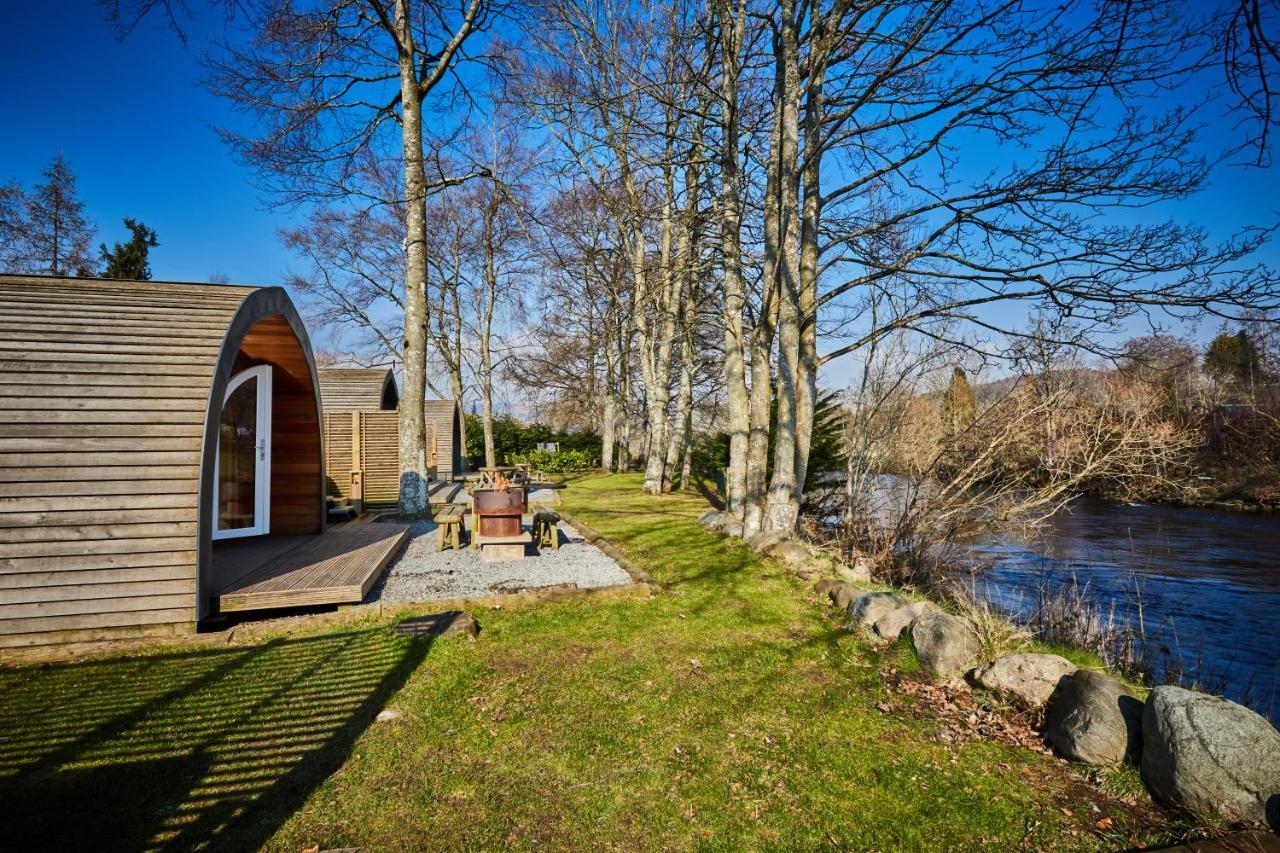 Braidhaugh Holiday Lodge And Glamping Park 크리프 외부 사진
