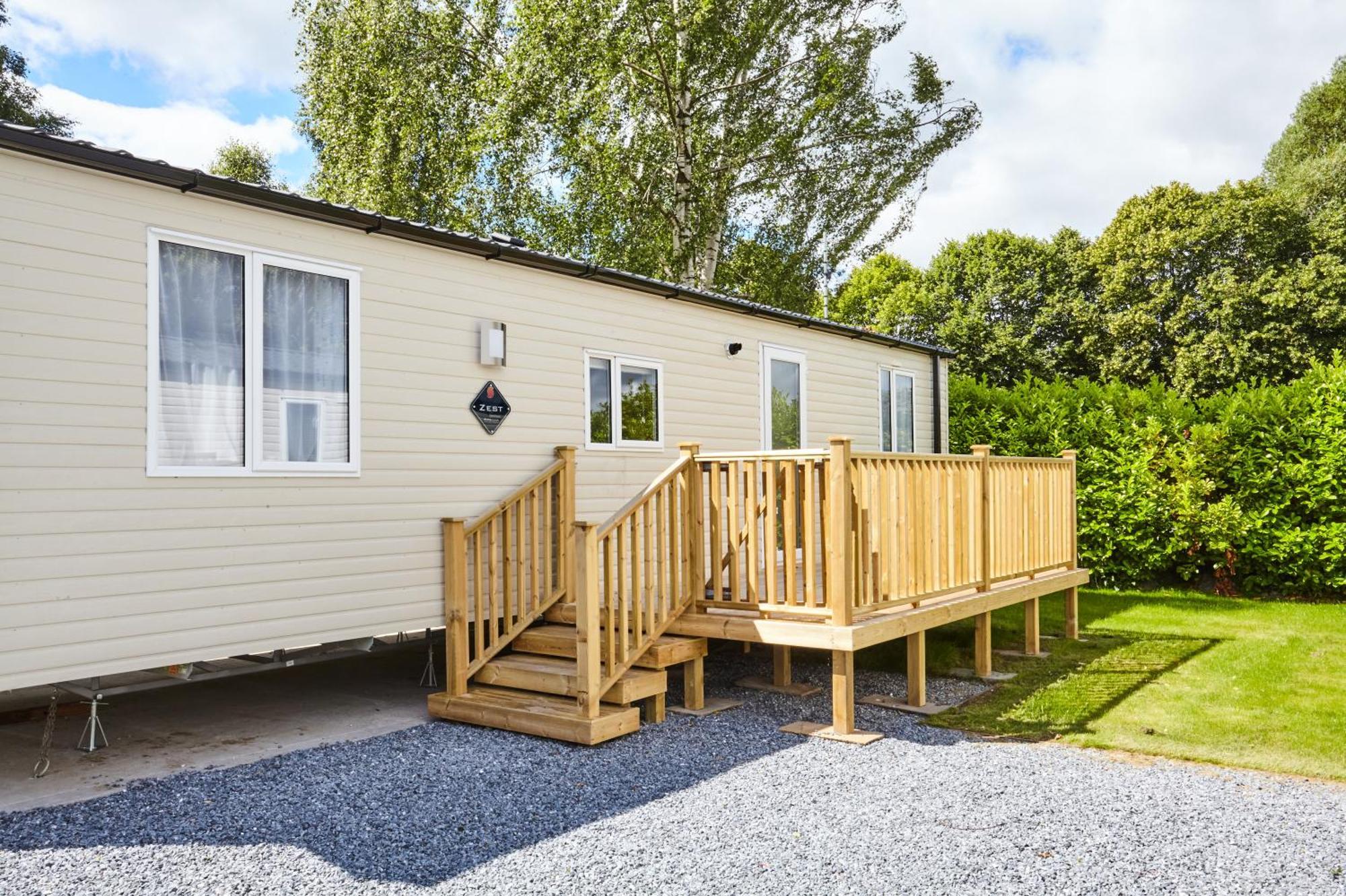 Braidhaugh Holiday Lodge And Glamping Park 크리프 외부 사진