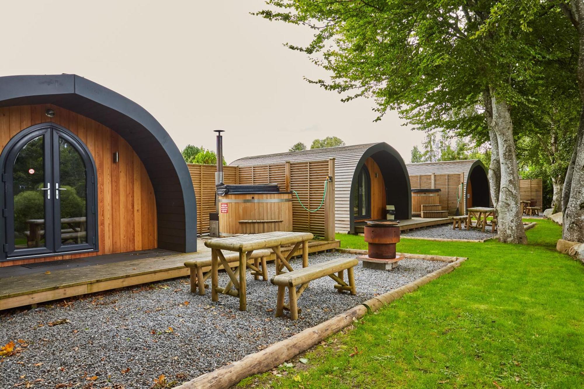 Braidhaugh Holiday Lodge And Glamping Park 크리프 외부 사진